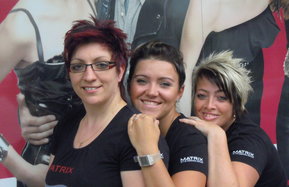 Teamfoto vom Friseur Schnittstelle